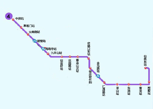 南京地铁四号线预计明年全线开工
