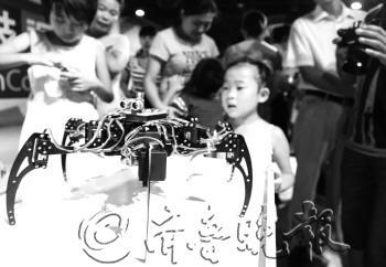 学生科技展亮相济宁科技馆