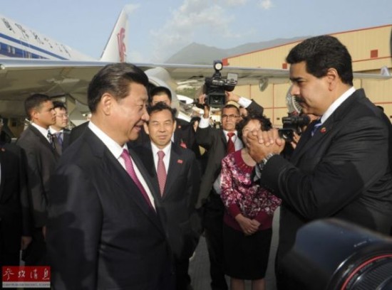 境外媒体:中国与委内瑞拉确立战略伙伴关系