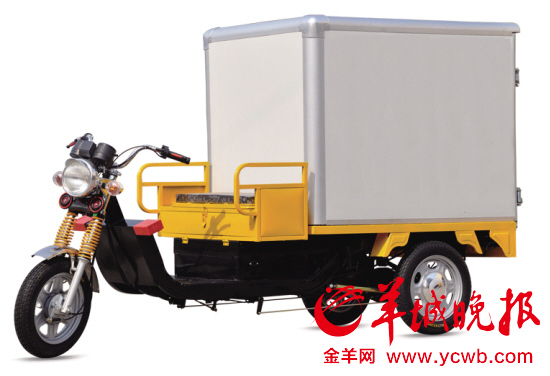广州快递仍无缘三轮车