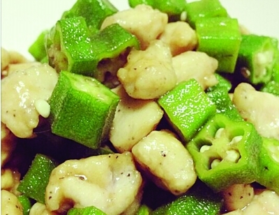 高档蔬菜秋葵每斤10-15元