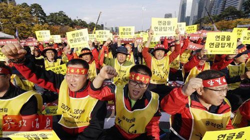 独家:韩国公务员养老金改革之困