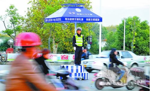 湘潭交警部门开启新一轮勤务模式改革
