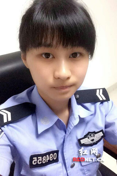 湖南女警花画漫画宣传法制与安全网友赞好萌