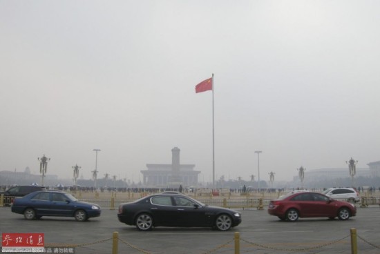 外媒:北京治理雾霾初现效果 重污染天数降四成