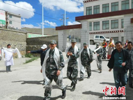 解放军第85医院对口医疗援助西藏申扎县