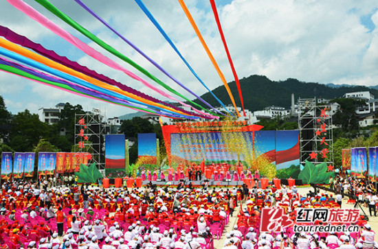 军规聚军魂 2015湖南红色旅游文化节于郴州桂