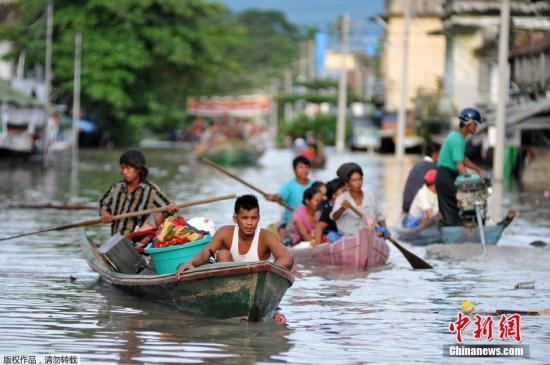 东南亚雨季波及多国引发泥石流致上百人死亡(图)