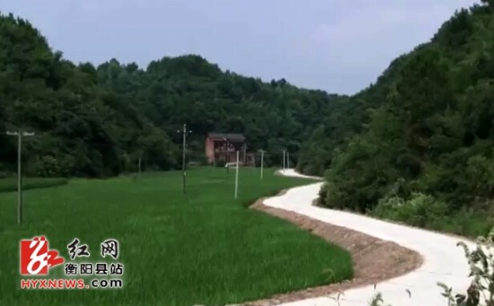 衡阳县打通最后一公里 村道建设顺利收官