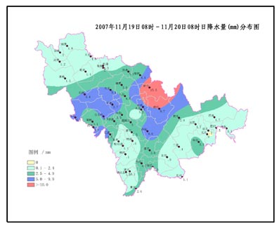 吉林省出现入冬以来第一场明显降雪天气