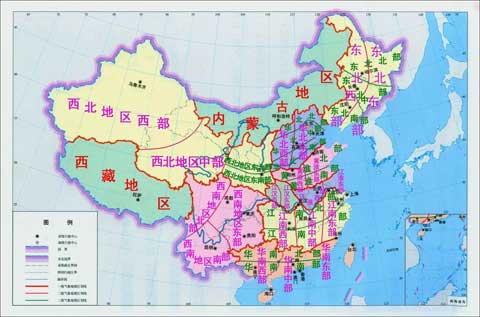 中国气象地理区划_天气预报_新闻中心_新浪网