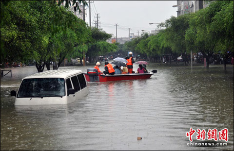 强降雨已致广西7市169万民众受灾