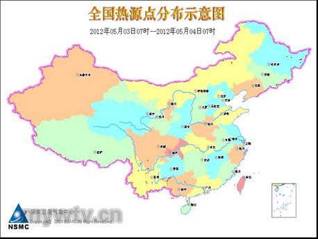 广西田林西林等火点森林火险气象等级高