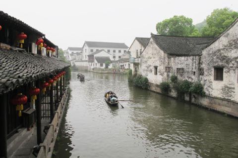 浙江绍兴:爱上摇曳的乌篷船_新浪天气预报