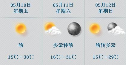 北京未来三天天气预报