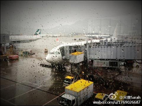 台风尤特逼近香港天文台发出3号强风信号|香