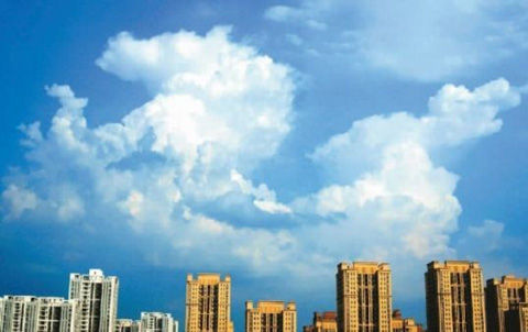 重庆蓝天白云成宠儿 下周最高温将达39℃|重庆|蓝天|气温_新浪天气预报