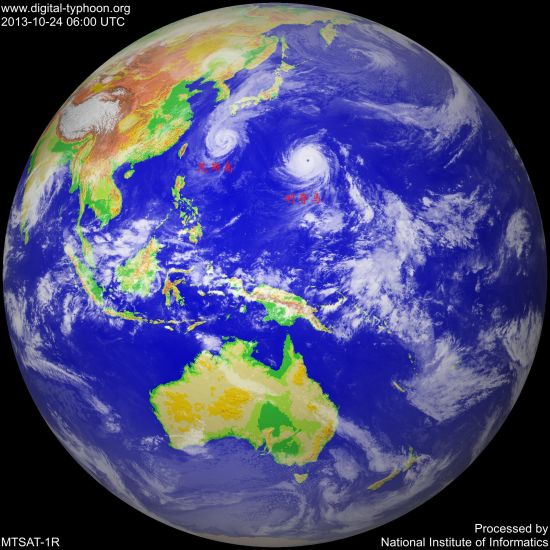 两大强台风同抵日本 或带来少有特大灾难|强台