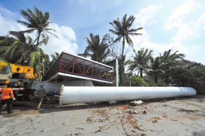 余村庄被淹数百人被困|台风|水库|泄洪_新浪天气预报