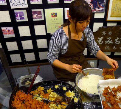 秋天的味道 "油炸枫叶"你吃过么?