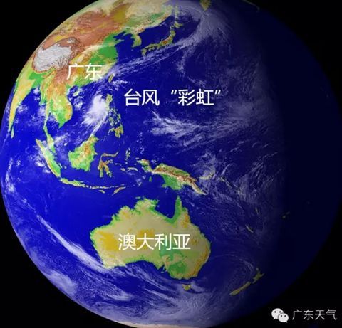 台风彩虹将给广东西部带来严重风雨影响_新