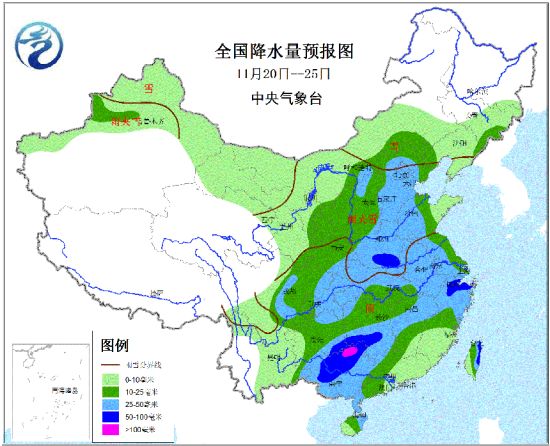 强冷空气席卷中东部东北华北谨防雪灾