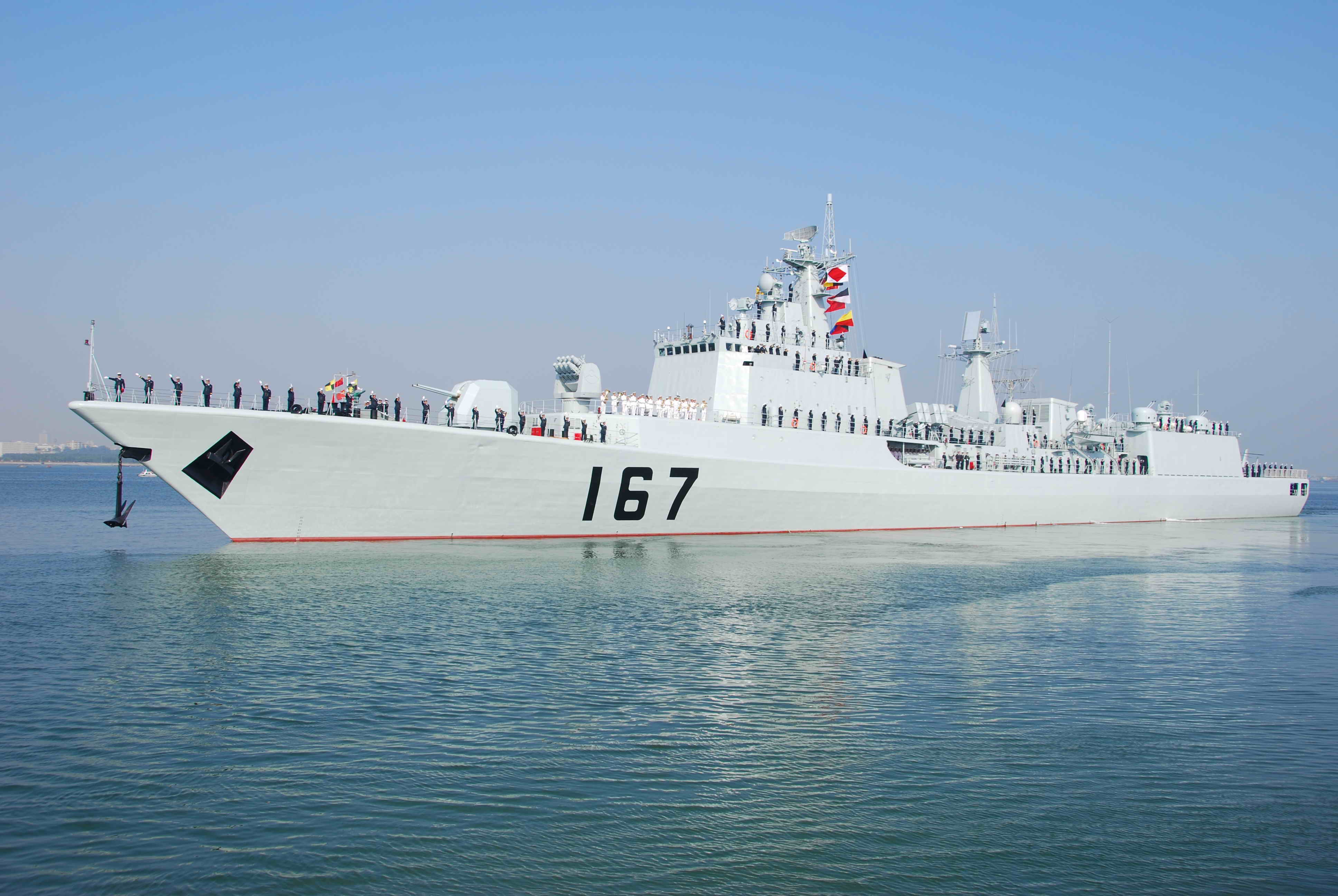 深圳舰7次出访(经停) 创中国海军出访次数之最(2)
