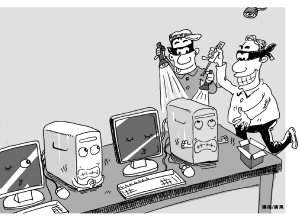 专偷网吧内存条 两个窃贼判蹲监