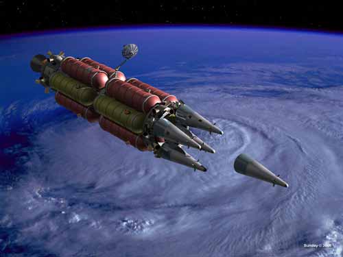 美三大武器系统支撑快速作战 太空武器最先进