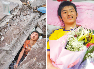 地震15天后孩子的笑脸