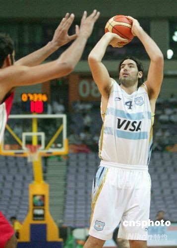 图:钻石杯男子篮球赛阿根廷胜伊朗