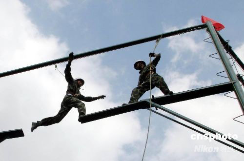 图:重庆建成首个消防心理行为训练基地