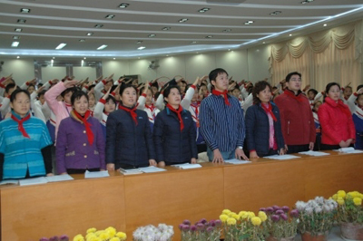 潘南小学少代会上学生唱主角