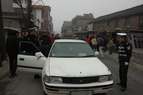 郴州临武交警开展春运交通违法行为专项整治行