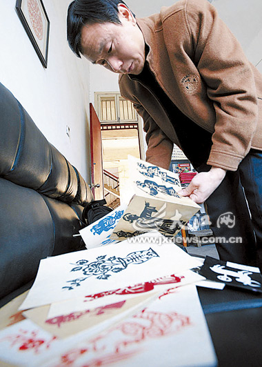 瑞昌剪纸:朴素民风剪出来(图)