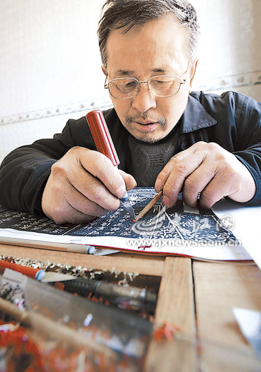 瑞昌剪纸:朴素民风剪出来(图)