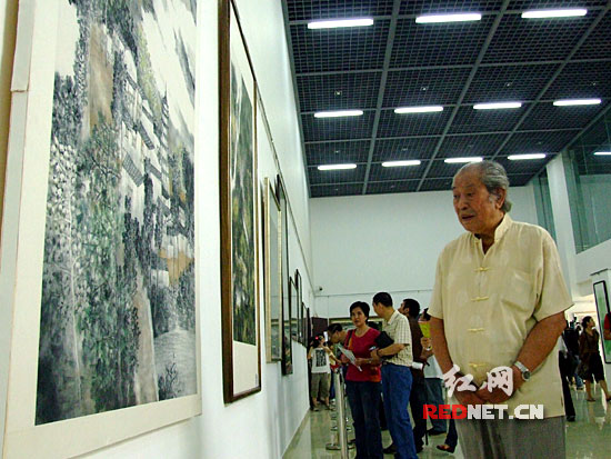“湖湘书画艺术成就展”展出一批精品力作（组图）