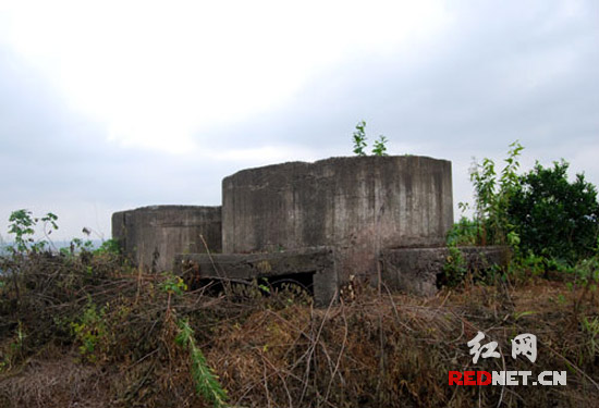 芷江发现抗战时期修建碉堡群 为芷江机场防御