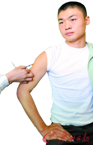 甲流疫苗第一针开打