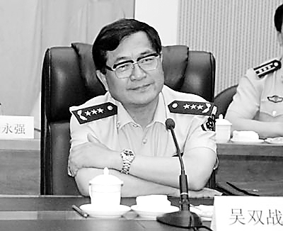 中国武警部队十年来首度易帅
