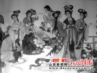 美丽十字绣与绣娘(图)_新闻中心_新浪网