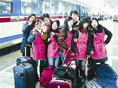 图文：大学生当保姆