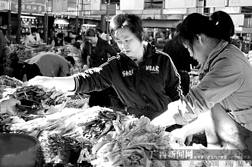 猪肉价降蔬菜见涨 3月南宁居民消费价格指数回落