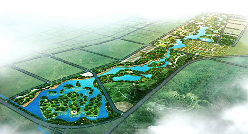 沿途将建六处湿地公园"水体是东南环水系的核心内容,工程建设将从生态