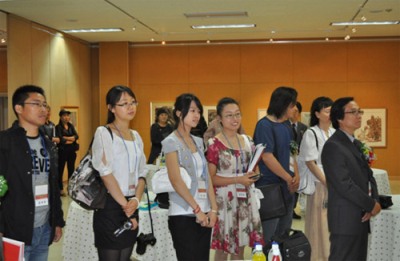 韩国又石大学孔子学院举办中韩美术作品交流展
