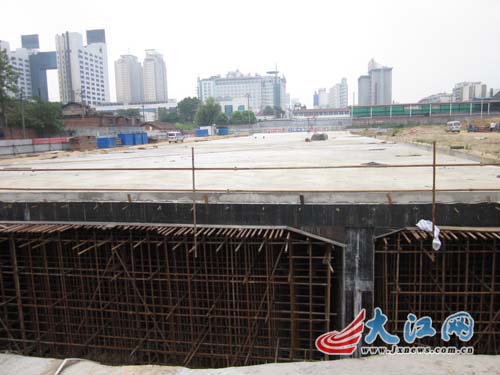 南昌洛阳路隧道箱涵主体工程完工 明年年初将