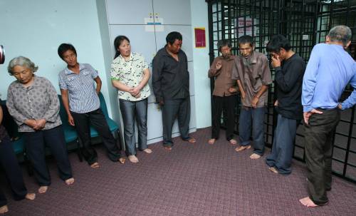 马来西亚移民局:14名被捕中国乞丐将遣送回国