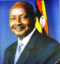 乌干达总统穆塞韦尼将参加大选 谋求第四次连