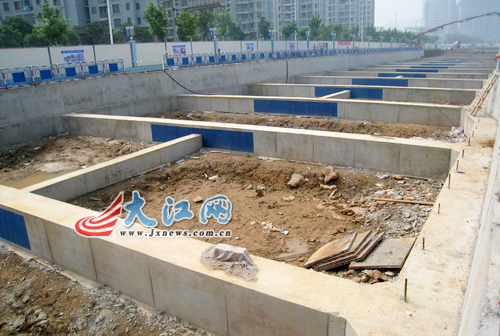 南昌地铁珠江路站预计月底完成土方开挖(图)