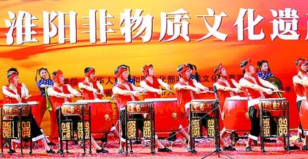 中部六省非遗项目亮相淮阳庙会